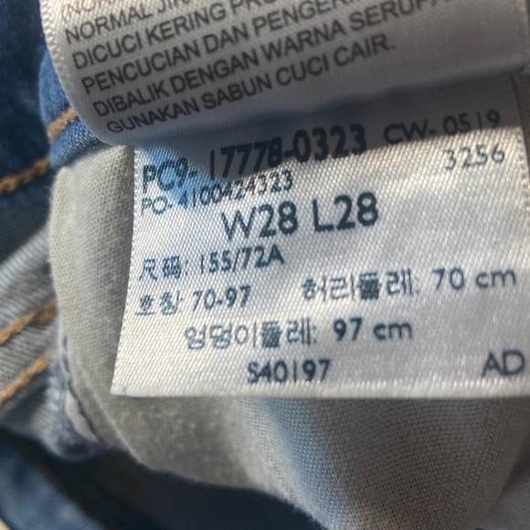 Levi Skinny Jeans Medium Blue - Picture 5 of 6
